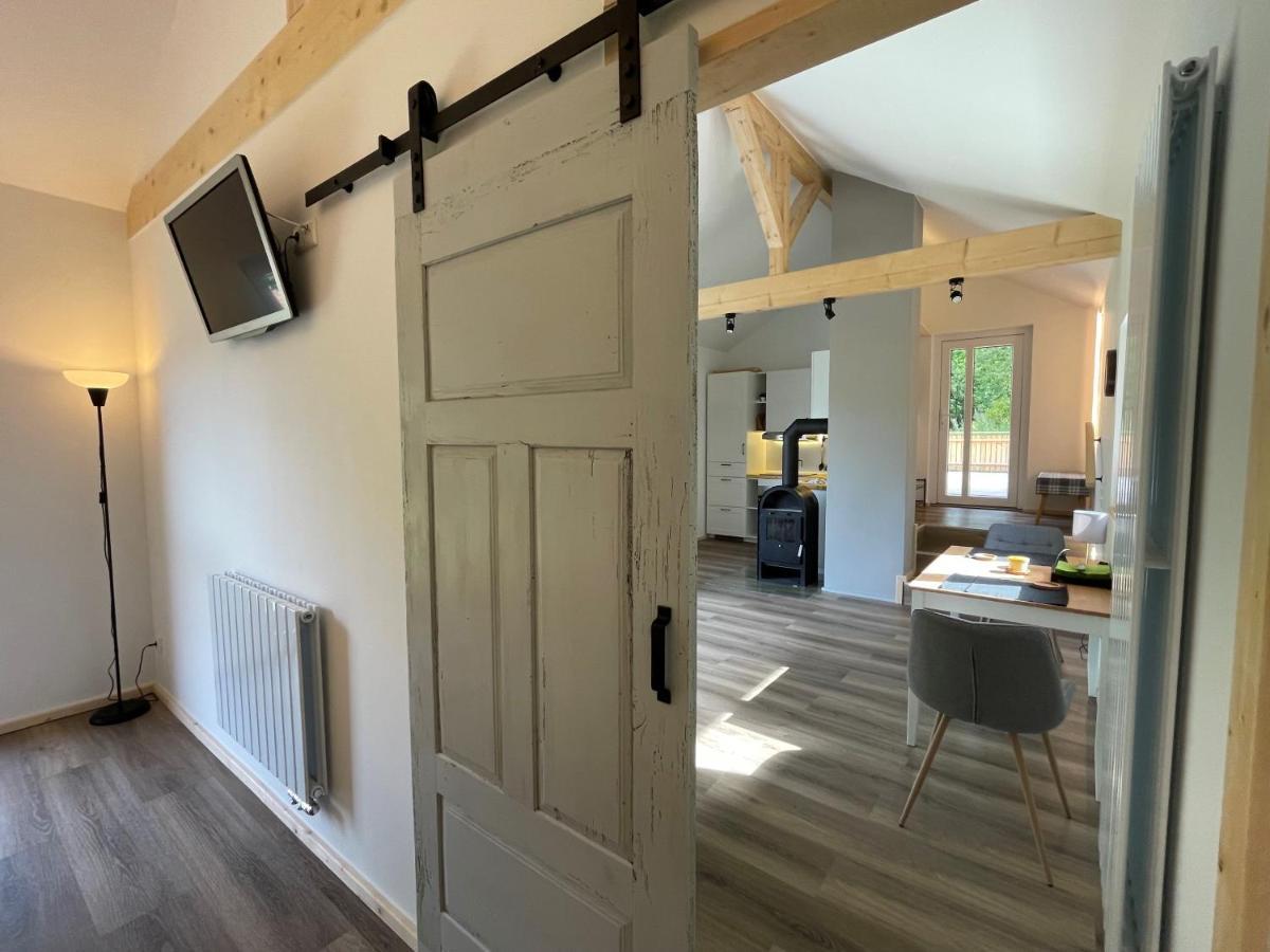 Ferienwohnung Panorama Teichblick Heldritt Exterior foto